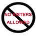 No Sisters Sign